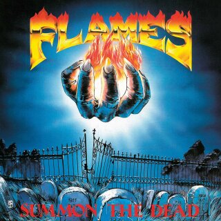 FLAMES -- Summon the Dead  LP  BLACK