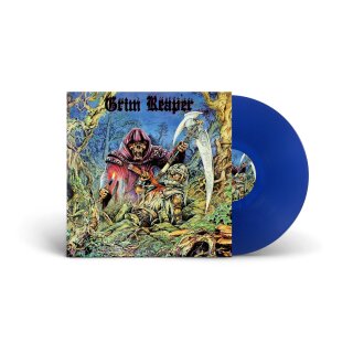 GRIM REAPER -- Rock You to Hell  LP  BLUE  B-STOCK