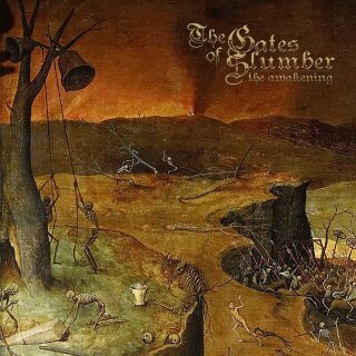 THE GATES OF SLUMBER -- The Awakening  LP  ORANGE