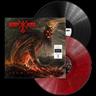 KERRY KING -- From Hell I Rise (Extended Deluxe Edition)  DLP  RED+BLACK