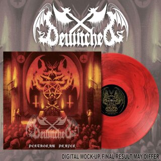 BEWITCHED -- Pentagram Prayer  LP  ORANGE / BLACK GALAXY