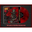 ORACLE OF WORMS -- Cult of Suffering  LP  RED / BLACK MARBLED
