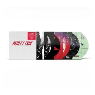 MÖTLEY CRÜE -- Crücial Crüe (45th Anniversary)  5 PICTURE DISC  BOX
