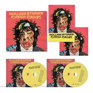 THE ROLLING STONES -- Foreign Tongues  CD+BLU-RAY  BOX SET