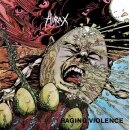 HIRAX -- Raging Violence  LP  SPLATTER