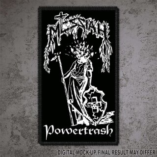 MESSIAH -- Powertrash  WOVEN PATCH