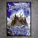 IMMORTAL -- At the Heart of Winter  WOVEN PATCH