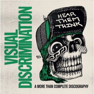 VISUAL DISCRIMINATION -- Hear Them Think - A More Than Complete Discography 1987/1999  DLP+CD  DIE HARD  LAST COPY