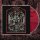 CASKET -- In the Long Run We Are All Dead  LP  RED / BLACK MARBLED