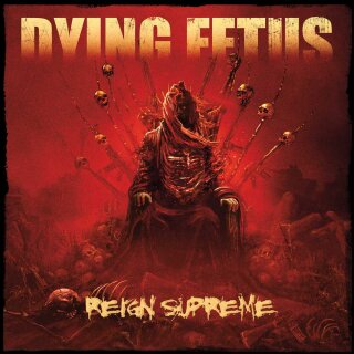 DYING FETUS -- Reign Supreme  LP  COPPER RUBY SHIMMER
