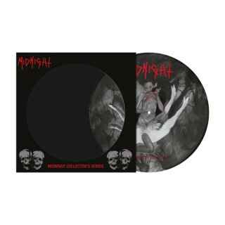 MIDNIGHT -- Rebirth by Blasphemy  LP  PICTURE DISC