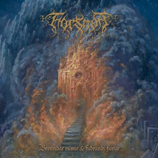 FORSMÁN -- Brenndar Rústir og Fuðrandi Fjörur  LP  CLEAR/BLACK  SPLATTER
