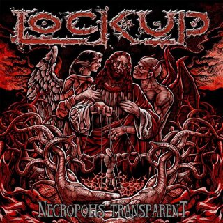 LOCK UP -- Necropolis Transparent  LP  RED