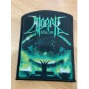MORAX -- The Amulet  WOVEN PATCH  (BLACK BORDER)