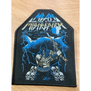 MEAN MISTREATER -- Executioner  WOVEN PATCH  (BLACK BORDER)