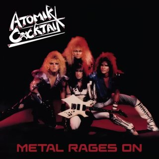 ATOMIK COCKTAIL -- Metal Rages On  LP  BLACK