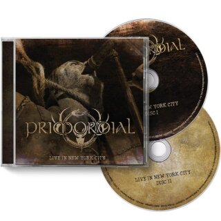 PRIMORDIAL -- Live in New York City  DCD  JEWELCASE