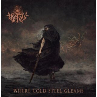 THE FALS -- Where Cold Steel Gleams  LP  ORANGE / BLACK MARBLED