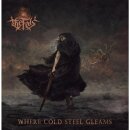 THE FALS -- Where Cold Steel Gleams  LP  ORANGE / BLACK MARBLED