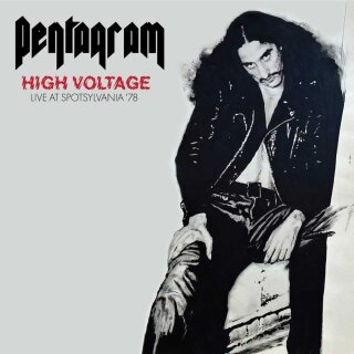 PENTAGRAM -- High Voltage – Live at Spotsylvania (1978)  LP  RED