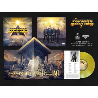 STRYPER -- The Greatest Gift of All  LP  POP-UP  YELLOW
