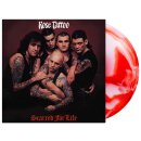 ROSE TATTOO -- Scarred for Life  LP  RED WHITE