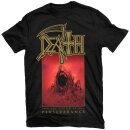 DEATH -- The Sound of Perseverance  SHIRT  GOLD PRINT L