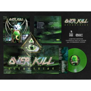 OVERKILL -- Necroshine  LP  POP-UP  GREEN