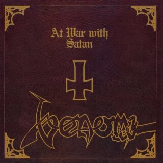 VENOM -- At War with Satan  LP  GOLD