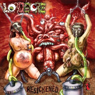 LORD GORE -- Resickened  LP  MARBLED / SPLATTER