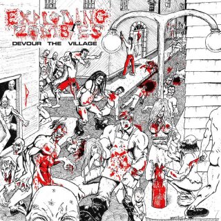 EXPLODING ZOMBIES -- Devour the Village  CD  JEWELCASE  (30TH ANNIVERSARY)