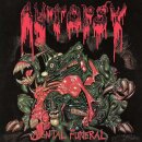 AUTOPSY -- Mental Funeral  LP  RED / GREEN  (35TH ANNIVERSARY)