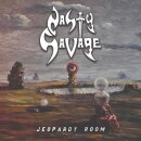 NASTY SAVAGE -- Jeopardy Room  LP  RED MARBLED