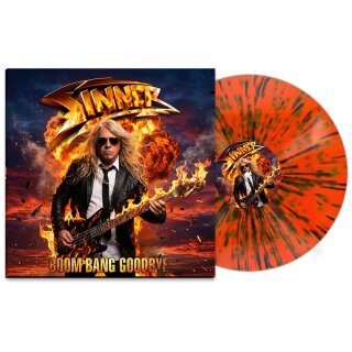 SINNER -- Boom Bang Goodbye  LP  SPLATTER