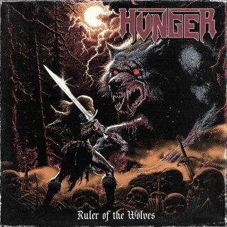 HUNGER -- Ruler of the Wolves  MLP  OXBLOOD MARBLED (BAND-EDITION!)