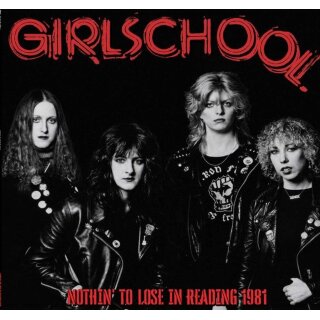 GIRLSCHOOL -- Nothin to Lose in Reading 1981  CD  JEWELCASE