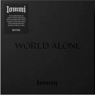 TONY IOMMI -- World Alone  7  BLACK