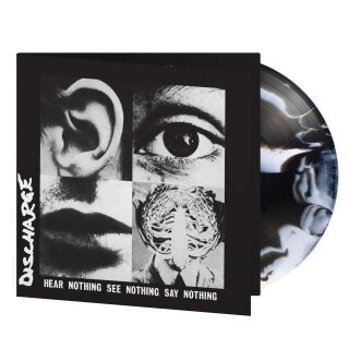 DISCHARGE -- Hear Nothing See Nothing Say Nothing  LP  SWIRL