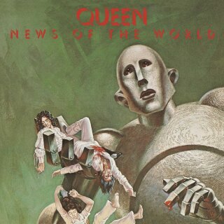QUEEN -- News of the World  LP  BLACK  SONY