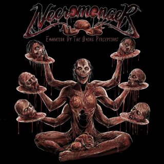 NECROMONGER -- Emanation of the Dying Perceptions  LP  SPLATTER