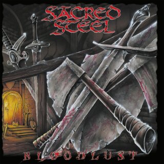 SACRED STEEL -- Bloodlust  LP  GREY  B-STOCK