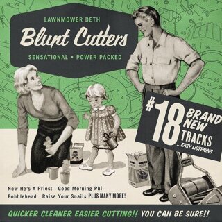 LAWNMOWER DETH -- Blunt Cutters  LP  GREEN  B-STOCK