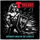 THOR -- Recruits Wild in the Streets  LP  SPLATTER  B-STOCK