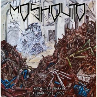 MOSHQUITO -- Metallic Grave  LP
