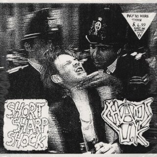 CHAOS U.K. -- Short Sharp Shock  LP