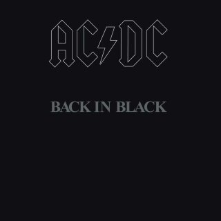 AC/DC -- Back in Black  LP  BLACK