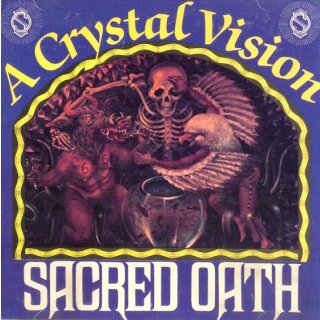 SACRED OATH -- A Crystal Vision  LP  BLUE