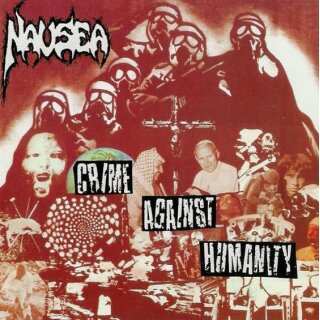 NAUSEA -- Crime Against Humanity  LP  BLACK