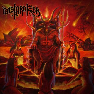 BASTARDIZER -- Enforcers of Evil  LP  BLACK