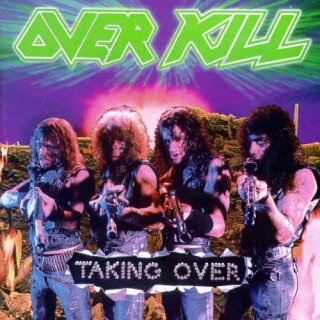OVERKILL -- Taking Over  LP  BLACK